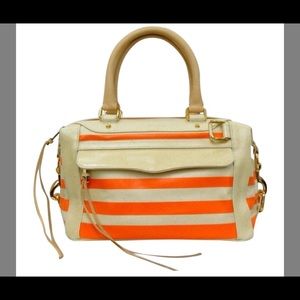 Rebecca Minkoff M.A.B mini Neon Stripe